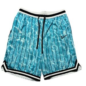 Nike DNA Exploration Basketball Shorts Pool Blue Size Large Athletic Streetwear